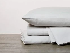 Coyuchi Relaxed Linen Pillowcase Set - Fog Home Goods