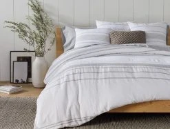 Coyuchi Rippled Stripe Duvet Cover 14 Coyuchi Rippled Stripe Duvet Cover