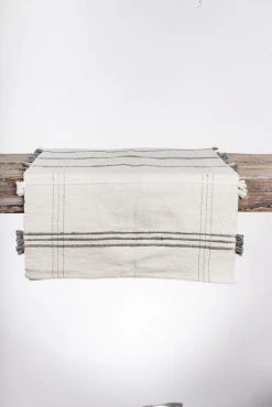 Creative Women Ribbons Table Runner - Gray Kitchen + Dining