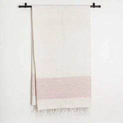 Creative Women Home Goods Riviera Bath Towel - Blush