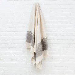 Creative Women Home Goods Riviera Bath Towel - Gray
