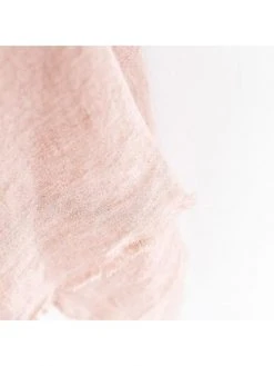 Creative Women Stone Washed Linen Napkin - Blush