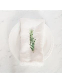 Creative Women Stone Washed Linen Napkin - Sandstone