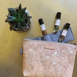 Carry Courage Accessories Creator Cork Essential Oils Bag - Silver 14 Carry Courage Accessories Creator Cork Essential Oils Bag - Silver