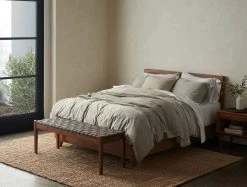 Coyuchi Crinkled Percale Duvet Cover Best Sellers