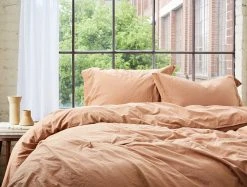 Coyuchi Crinkled Percale Duvet Cover Best Sellers