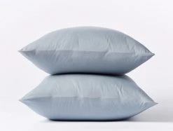 Coyuchi Crinkled Percale Pillowcase Set Home Goods