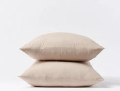 Coyuchi Crinkled Percale Pillowcase Set Home Goods