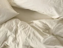 Coyuchi Crinkled Percale Sheet Set Home Goods