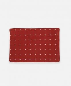Anchal Cross Stitch Clutch Pouch
