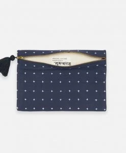 Anchal Cross Stitch Clutch Pouch