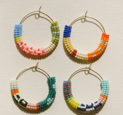 Kisiwa Cuerda One Of A Kind Hoop Earrings Jewelry