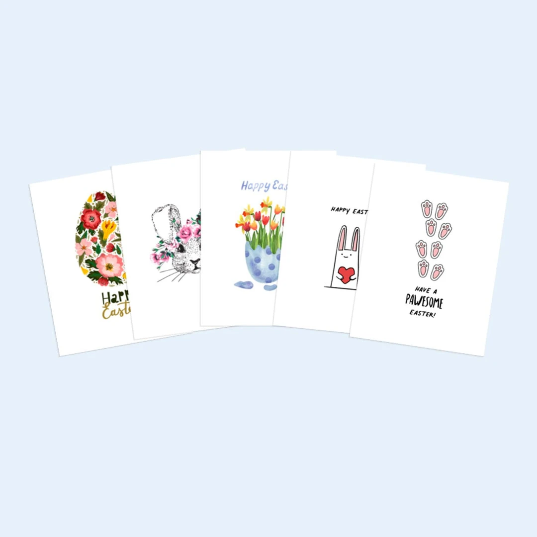 Cute Root Easter Variety Plantable Cards - 10 Pack 9 Cute Root Easter Variety Plantable Cards - 10 Pack