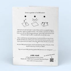 Cute Root My Favorite Plant Lady Plantable Cards - 10 Pack Greeting Cards