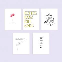 Cute Root Sympathy Variety Plantable Cards - 10 Pack