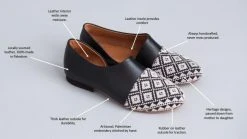 Darzah Tatreez Flats - Red Special Occasion