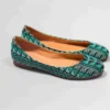 Darzah Tatreez Flats - Teal 1 Darzah Tatreez Flats - Teal