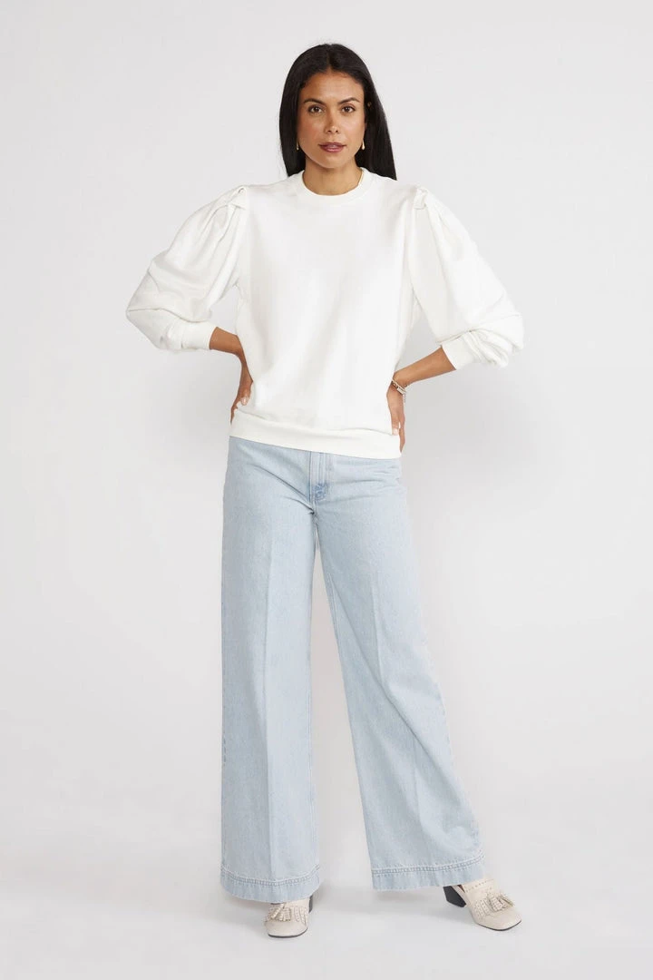 ÉTICA New Arrivals Devon Wide Leg Jeans - Sea Breeze 6 ÉTICA New Arrivals Devon Wide Leg Jeans - Sea Breeze