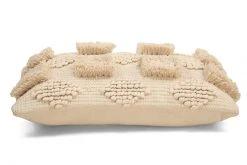 Casa Amarosa Home Goods Diagonal Chindi Throw Pillow Cover