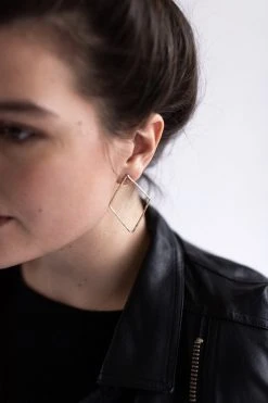 Abby Alley Diamond Earrings Jewelry