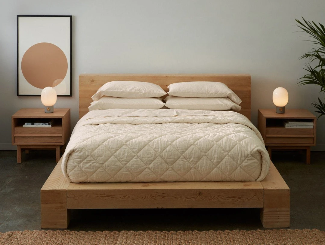 Coyuchi Home Goods Diamond Stitched Comforter 6 Coyuchi Home Goods Diamond Stitched Comforter