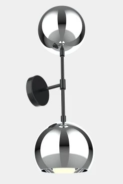 Dounia Home Mishal Dual Globe Wall Sconce Lighting 16 Dounia Home Mishal Dual Globe Wall Sconce Lighting