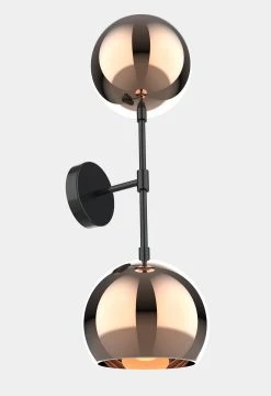 Dounia Home Mishal Dual Globe Wall Sconce Lighting 19 Dounia Home Mishal Dual Globe Wall Sconce Lighting