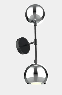 Dounia Home Mishal Dual Globe Wall Sconce Lighting 15 Dounia Home Mishal Dual Globe Wall Sconce Lighting