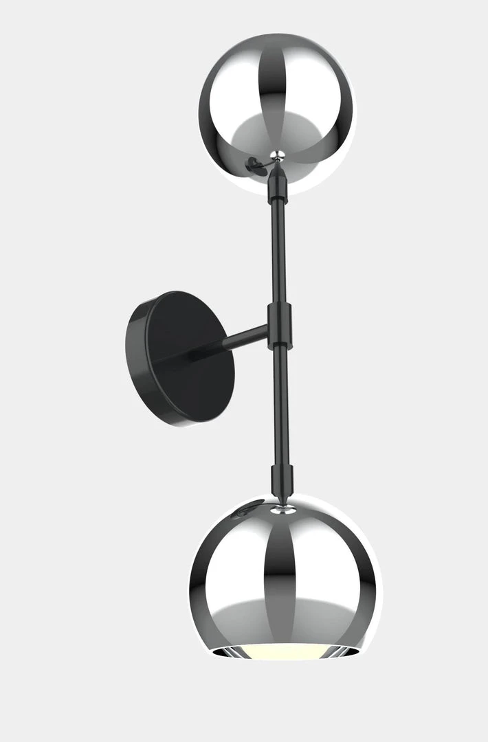 Dounia Home Mishal Dual Globe Wall Sconce Lighting 5 Dounia Home Mishal Dual Globe Wall Sconce Lighting