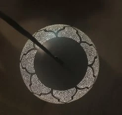 Dounia Home Lighting Najma Trellis Globe Pendant Light - Gunmetal 13 Dounia Home Lighting Najma Trellis Globe Pendant Light - Gunmetal