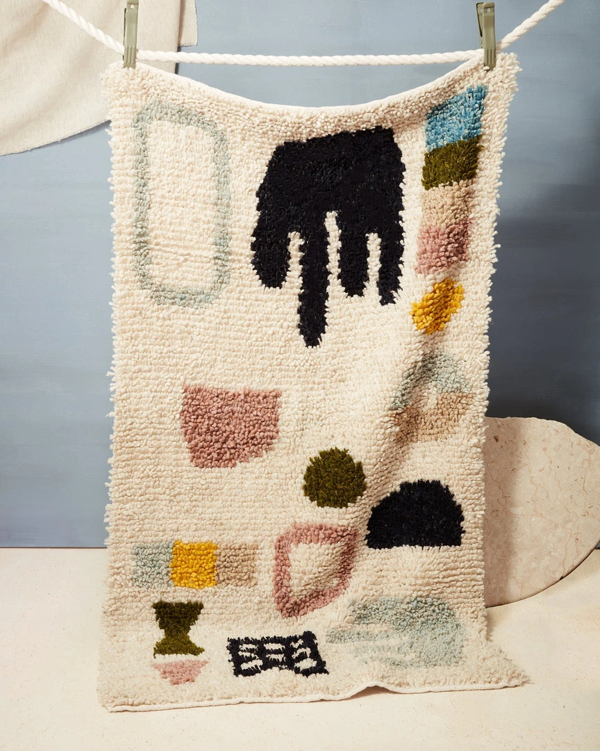 Minna Home Goods Dream Wool Rug 3 Minna Home Goods Dream Wool Rug