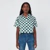 Dushyant Asthana Cami Chessboard Crop Shirt 2 Dushyant Asthana Cami Chessboard Crop Shirt