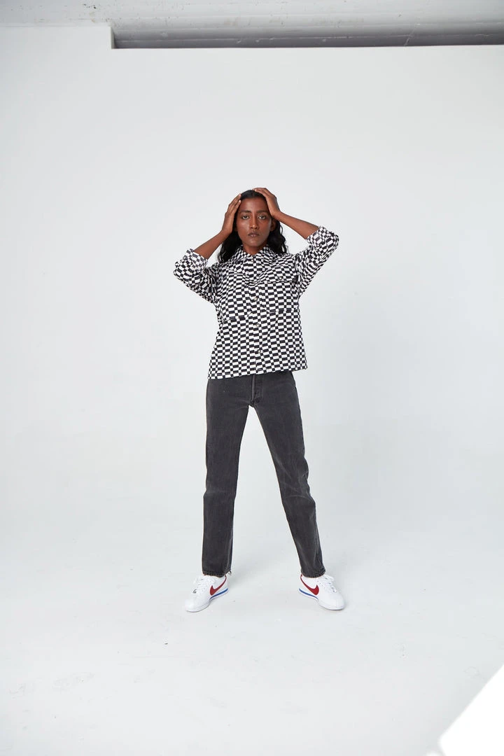 Dushyant Asthana Clothing Sophia Checkers Over Shirt 6 Dushyant Asthana Clothing Sophia Checkers Over Shirt