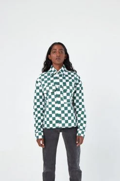 Dushyant Asthana Sophia Chessboard Over Shirt
