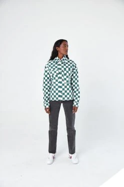 Dushyant Asthana Sophia Chessboard Over Shirt