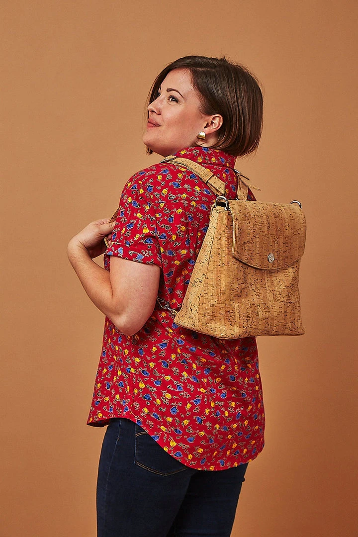 Dushyant Asthana Men's Folk Short Sleeve Shirt - Maroon 7 Dushyant Asthana Men's Folk Short Sleeve Shirt - Maroon