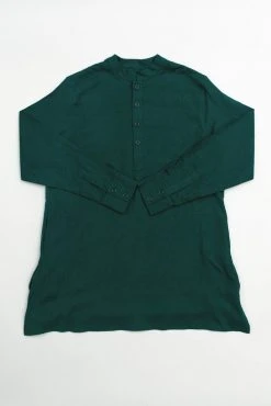 Dushyant Asthana Men's Bombay Oversized Shirt - Dark Green 11 Dushyant Asthana Men's Bombay Oversized Shirt - Dark Green
