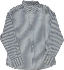 Dushyant Asthana Men's Amir Shirt - Blue Stripes