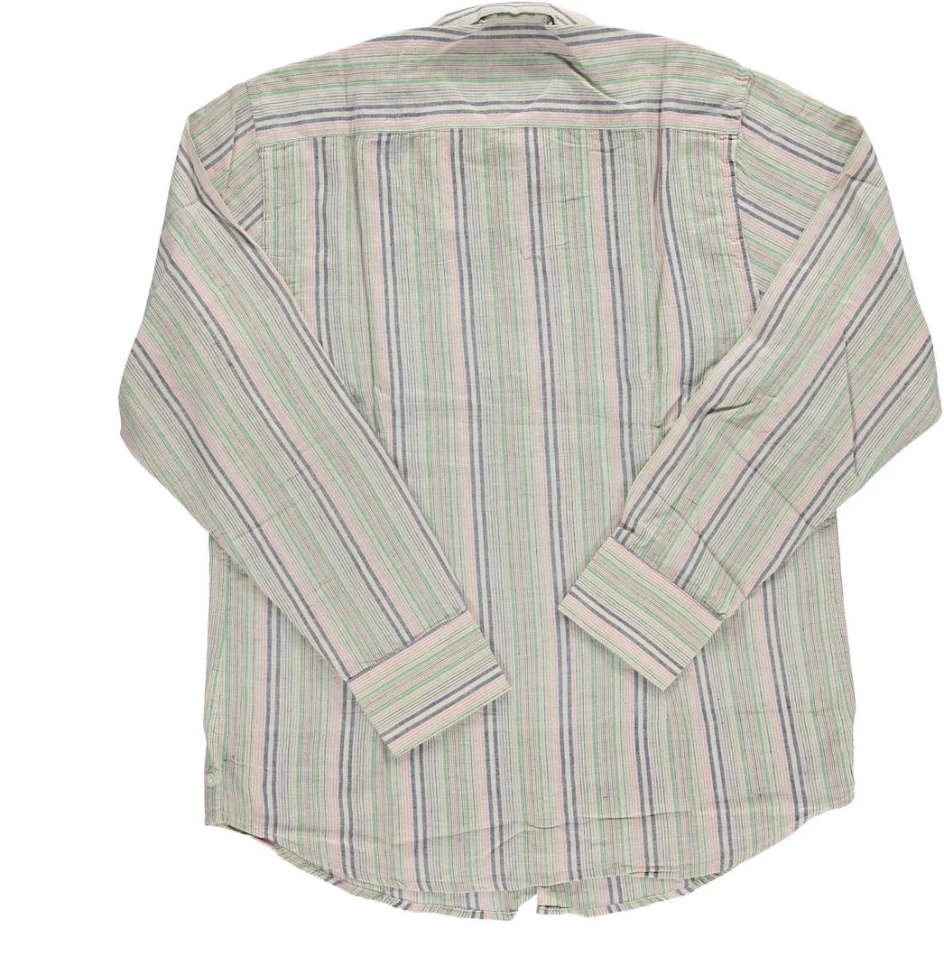 Dushyant Asthana Men's Amir Shirt - Multicolor Stripes 7 Dushyant Asthana Men's Amir Shirt - Multicolor Stripes