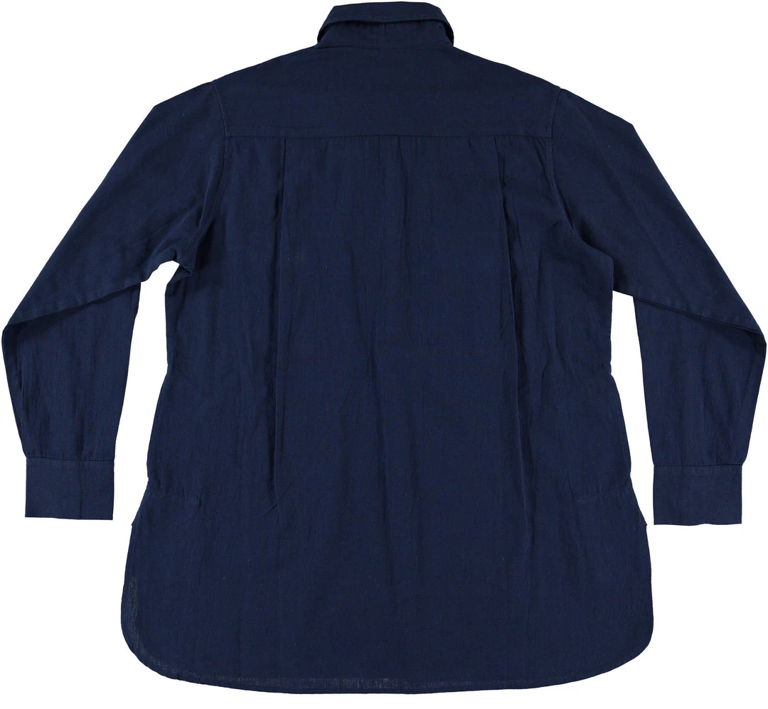 Dushyant Asthana Men's Kameez Oversized Shirt - Mood Indigo 6 Dushyant Asthana Men's Kameez Oversized Shirt - Mood Indigo