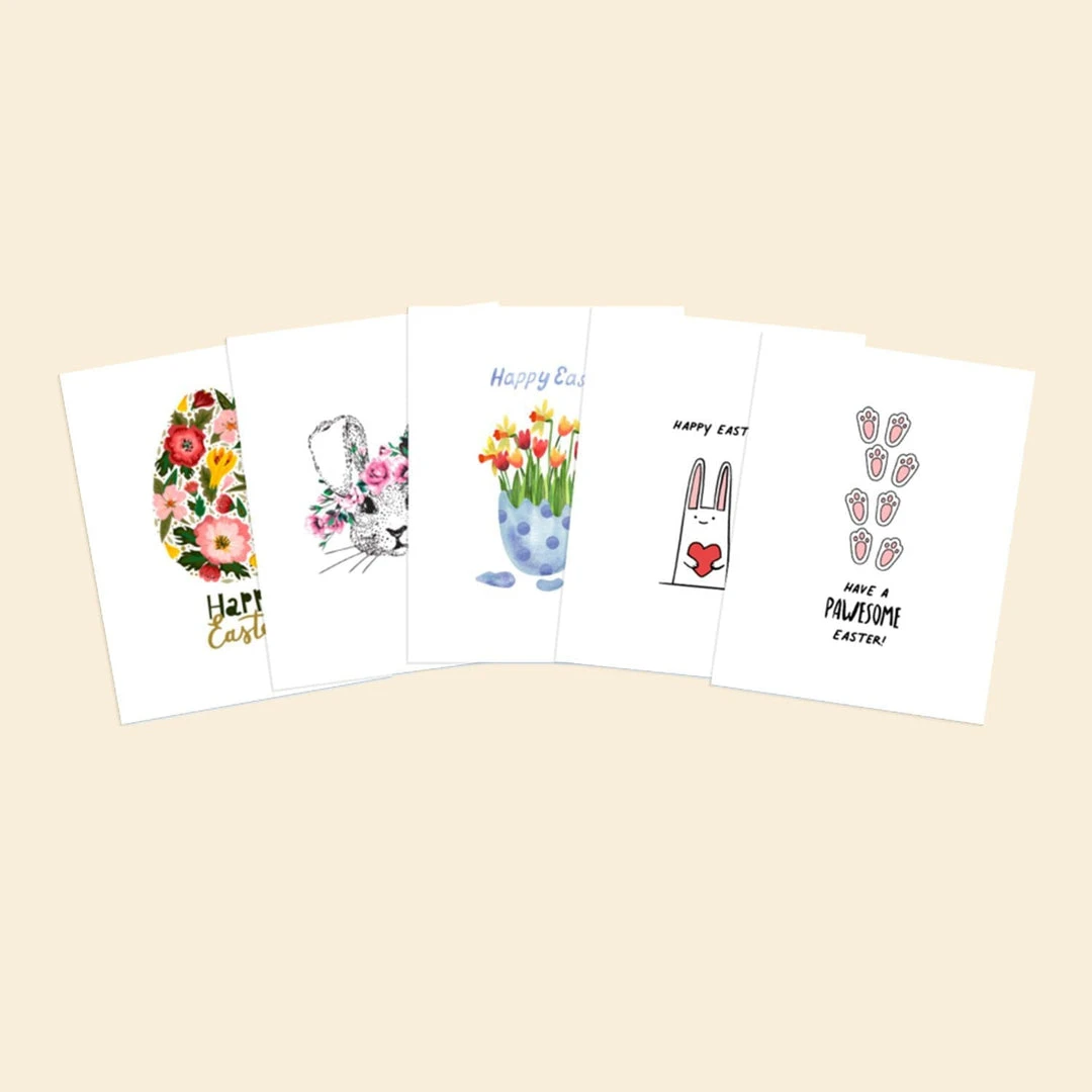 Cute Root Easter Variety Plantable Cards - 10 Pack 3 Cute Root Easter Variety Plantable Cards - 10 Pack