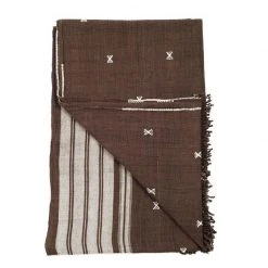 Studio Variously Ebony Throw Blanket Home Goods