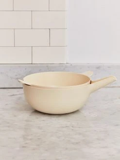 EKOBO Best Sellers Recycled Bamboo Mixing Bowl + Colander Set