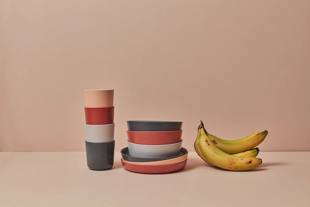 EKOBO Kids' Recycled Bamboo Cup Set 7 EKOBO Kids' Recycled Bamboo Cup Set