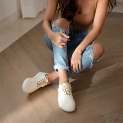 Nisolo Elayna Sneaker - Bone Best Sellers