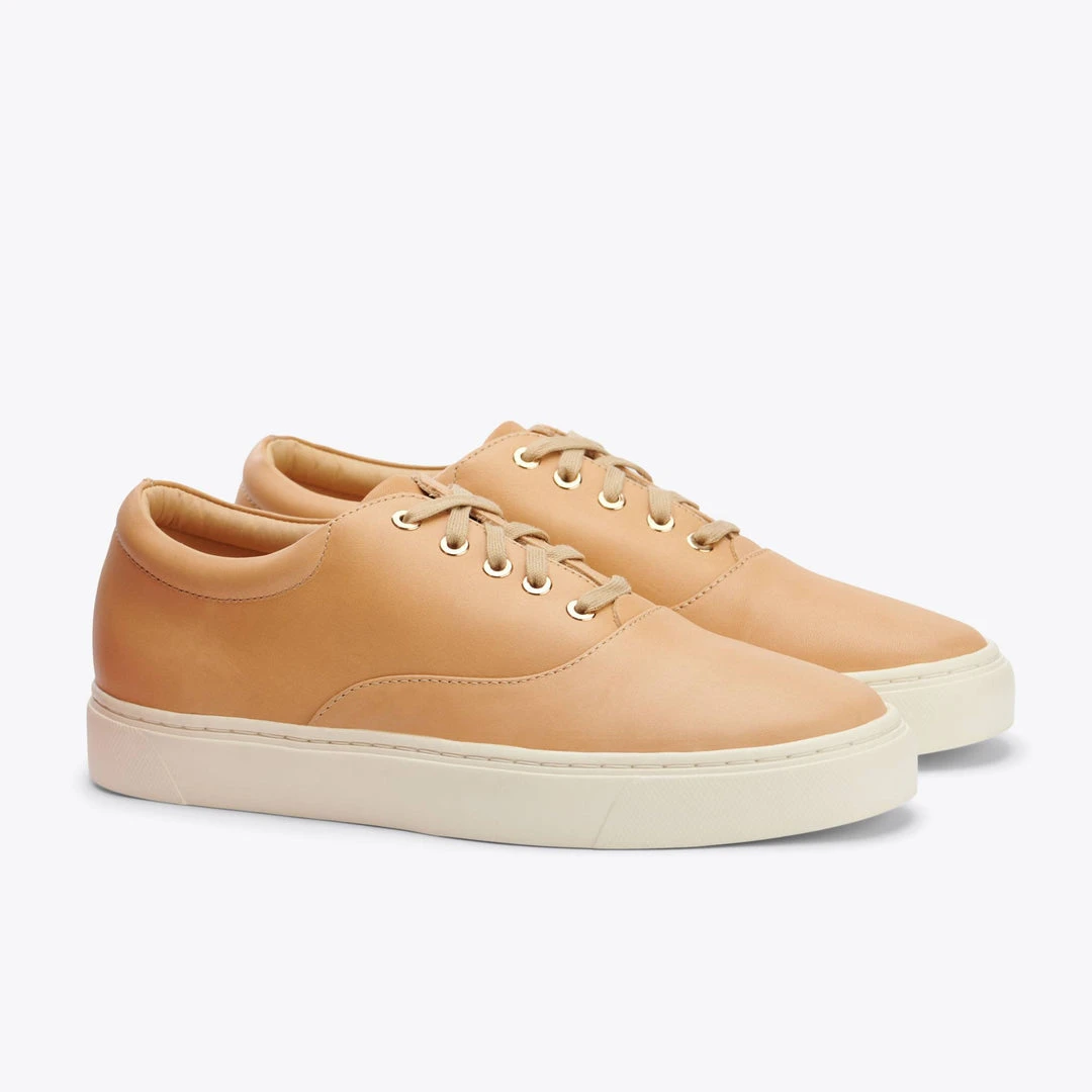 Nisolo Elayna Sneaker - Natural Vachetta Shoes 3 Nisolo Elayna Sneaker - Natural Vachetta Shoes