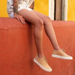 Nisolo Elayna Sneaker - Natural Vachetta Shoes