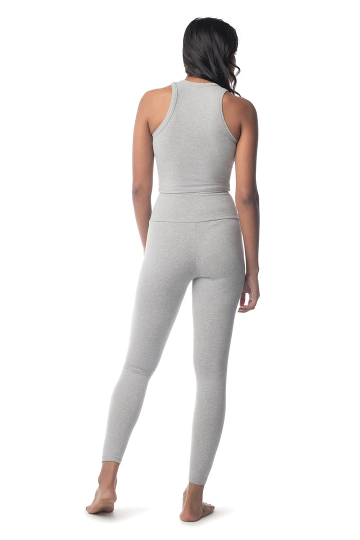 Synergy Organic Clothing Elevate Tank Top - Heather Gray 5 Synergy Organic Clothing Elevate Tank Top - Heather Gray