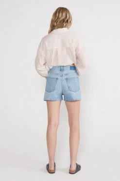 ÉTICA New Arrivals Fern High Rise Short - Rip Current