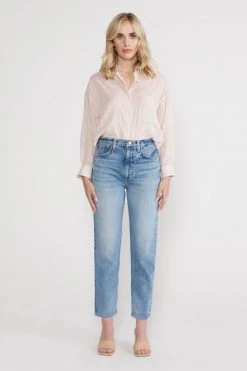 ÉTICA New Arrivals Finn Slim Straight Ankle Jeans - Canyon Reef Shadow